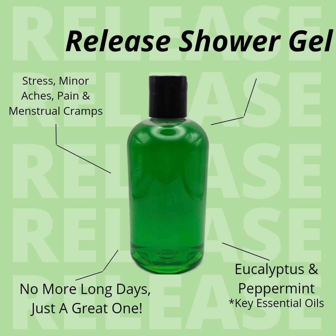 Release Shower Gel | Sore Muscles & Stress Relief Body Care For SELF: